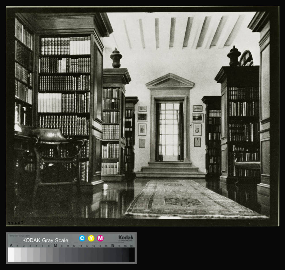 David Adler Hamill Residence Library